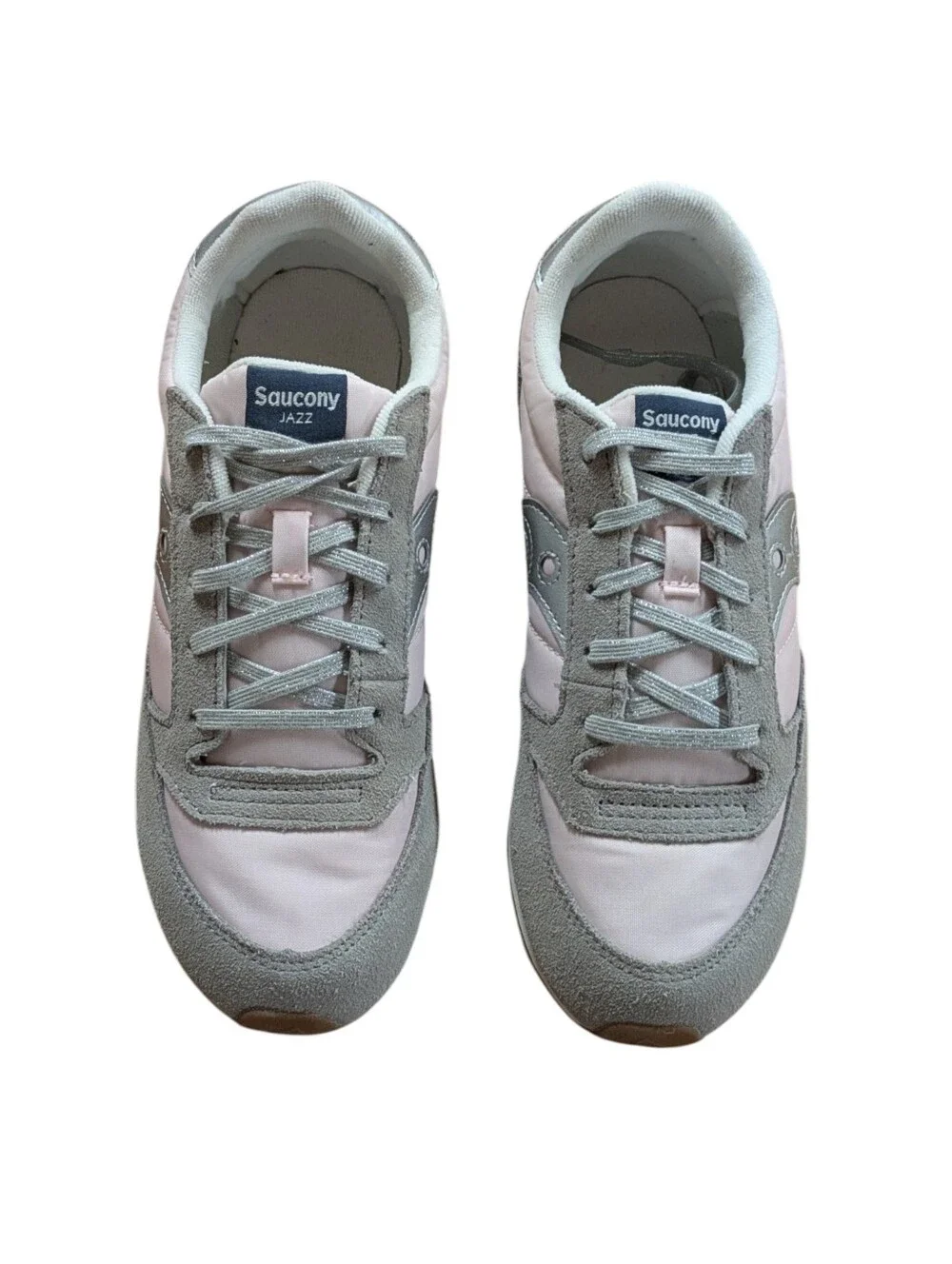 Saucony Jazz Original Gray and Blush Sneakers Size 5